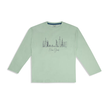 Newyork Foil Print Tee