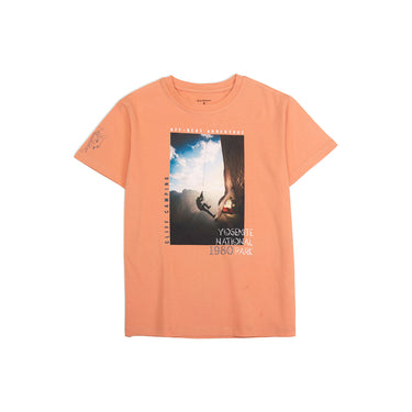 Round Neck Tee - Coral Reef