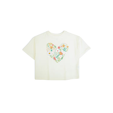 Drop Shoulder Tee - Vanilla Ice