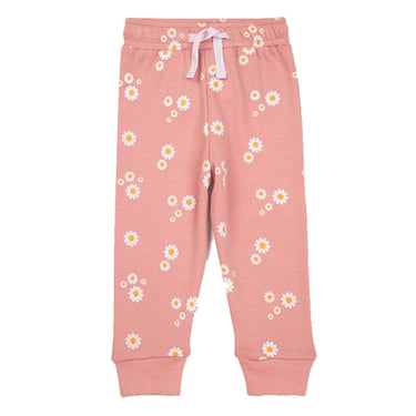 Jogger - Printed - Girls - Peach Daisy