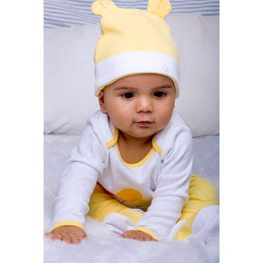 Infant Essentials Clothing Gift Set - 8pc - Full Sleeves - Yellow - MyMilestones 