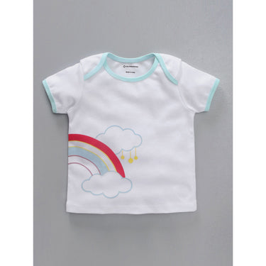 Infant Essentials Clothing Gift Set - 8pc - Half Sleeves - Girls - Aqua - MyMilestones 