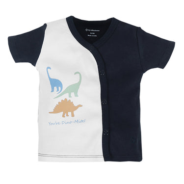 Kimono T-Shirt - Boys - Dino Print