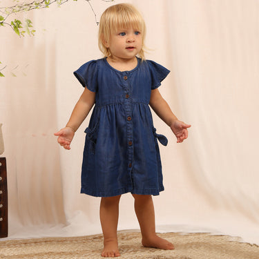 Naturally Soft Tencel Fabric Denim Dress