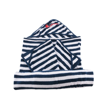 Hooded Towel Wraps - Navy/White - Guitar - MyMilestones 