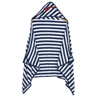 Hooded Towel Wraps - Navy/White - Guitar - MyMilestones 