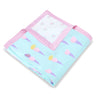 Muslin Blanket - 6 Layered - Heart/Ice-cream Print - MyMilestones 