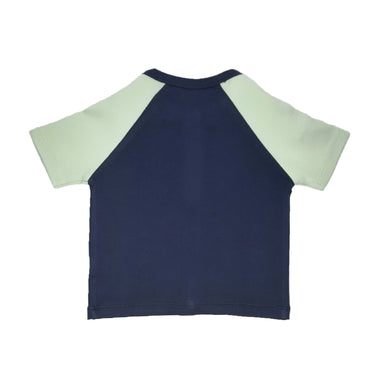 T-shirt Half Sleeves Boys 2pc Pack - Navy/Dino - MyMilestones 