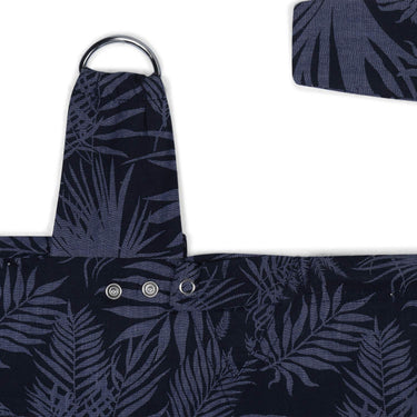 Nursing Apron - Denim Palm Navy - MyMilestones 