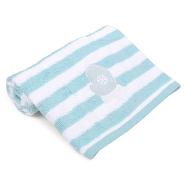 Hand Towel - Aqua/White - MyMilestones 